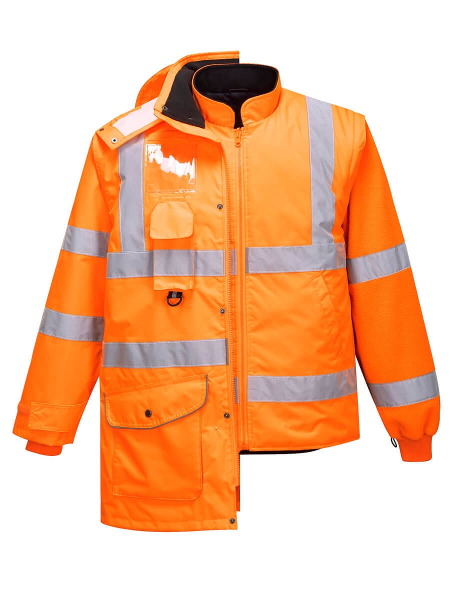 Portwest RT27 - Hi-Vis 7'si 1 arada Trafik Mont