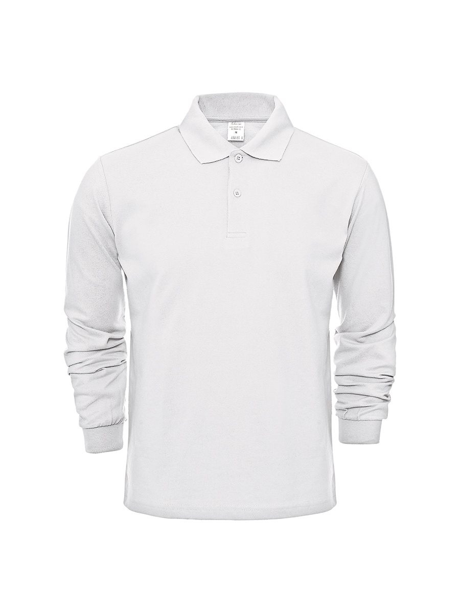 Polo Yaka Uzun Kollu Tişört Erkek